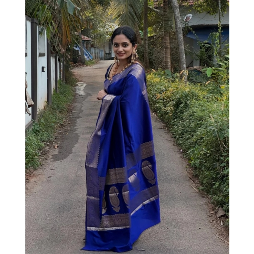 Generic Women's Silk Woven Kanjivaram Saree With Unstitched Blouse-https://i-media.vyaparify.com/vcards/products/292091/product_1749966350_684e5e0e6644c.png Image