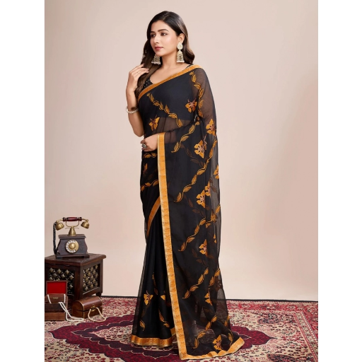 Generic Women's Georgette Printed Saree With Unstitched Blouse (5.5Mtr, Orange)-https://i-media.vyaparify.com/vcards/products/292383/product_1749986635_684ead4bd6be4.png Image