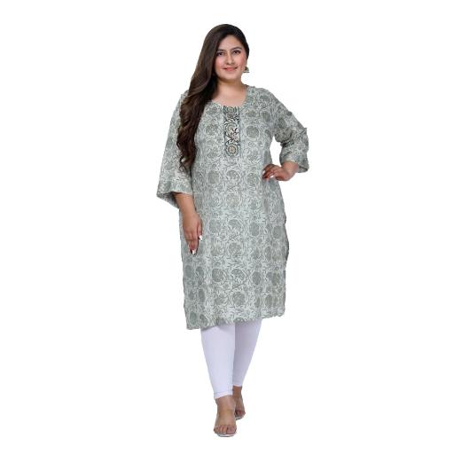  Women's Office wear Golden Foil Capsule Straight Kurti ASHIRWADA ENTERPRISES 1st Floor, Moideen Complex, Main Road, Darbe, Puttur, Karnataka 574202, India