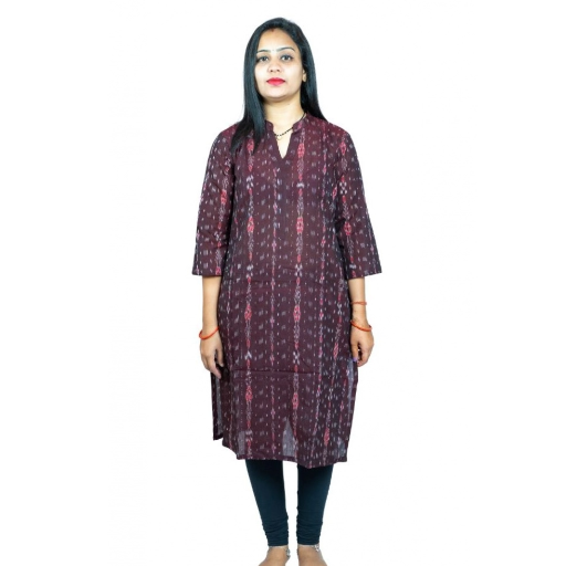 Sambalpuri Certified Handloom Pure Cotton Straight Kurti-https://i-media.vyaparify.com/vcards/products/292643/product_1750061390_684fd14ee7fea.png Image