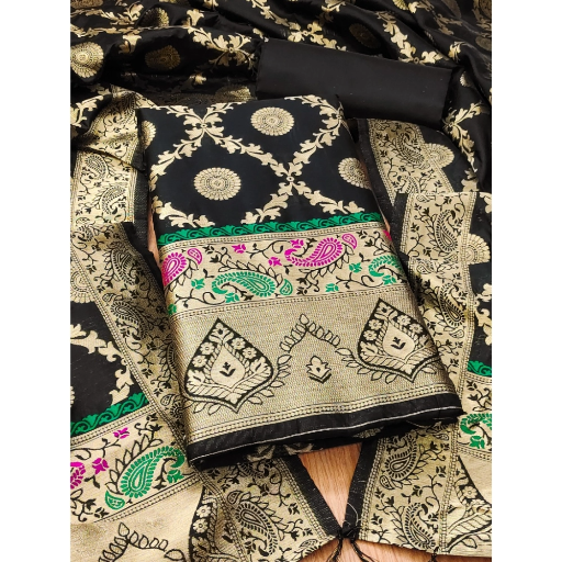  Unstitched Salwar Suit Material With Dupatta ASHIRWADA ENTERPRISES 1st Floor, Moideen Complex, Main Road, Darbe, Puttur, Karnataka 574202, India