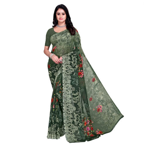  Women's Saree ASHIRWADA ENTERPRISES 1st Floor, Moideen Complex, Main Road, Darbe, Puttur, Karnataka 574202, India