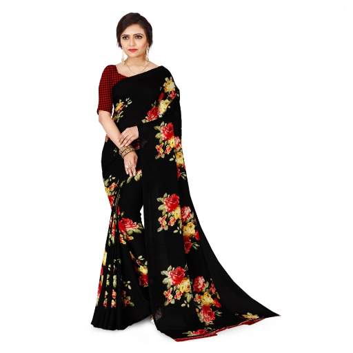  Women's Saree ASHIRWADA ENTERPRISES 1st Floor, Moideen Complex, Main Road, Darbe, Puttur, Karnataka 574202, India