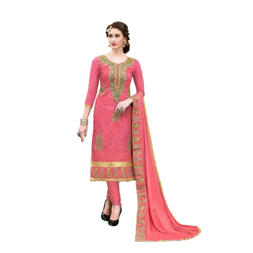  Generic Women's South Slub Cotton Unstitched Salwar-Suit Material With Dupatta ASHIRWADA ENTERPRISES 1st Floor, Moideen Complex, Main Road, Darbe, Puttur, Karnataka 574202, India