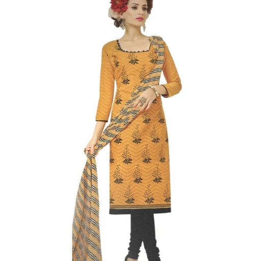  Generic Women's South Slub Cotton Unstitched Salwar-Suit Material With Dupatta ASHIRWADA ENTERPRISES 1st Floor, Moideen Complex, Main Road, Darbe, Puttur, Karnataka 574202, India