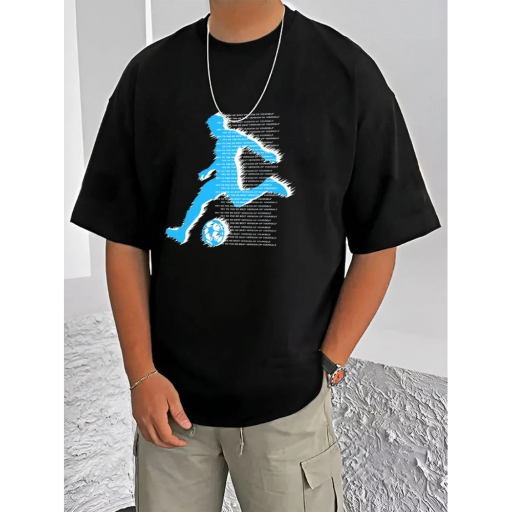  Generic Men's Casual Cotton Blend Printed Round Neck Half Sleeve T-Shirt (Black) ASHIRWADA ENTERPRISES 1st Floor, Moideen Complex, Main Road, Darbe, Puttur, Karnataka 574202, India