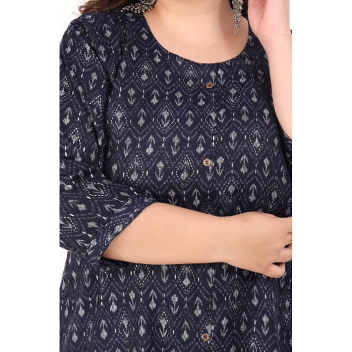 Office wear Floral Printed Capsule A-Line Kurti-https://i-media.vyaparify.com/vcards/products/292878/product_1750067180_684fe7ecbbb5f.png Image