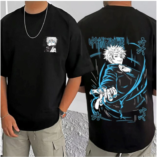 Generic Men's Casual Cotton Blend Printed Round Neck Half Sleeve T-Shirt (Black)-https://i-media.vyaparify.com/vcards/products/292926/product_1750068252_684fec1c378d2.png Image