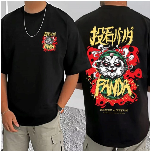 Generic Men's Casual Cotton Blend Printed Round Neck Half Sleeve T-Shirt (Black)-https://i-media.vyaparify.com/vcards/products/292935/product_1750068473_684fecf9d2271.png Image