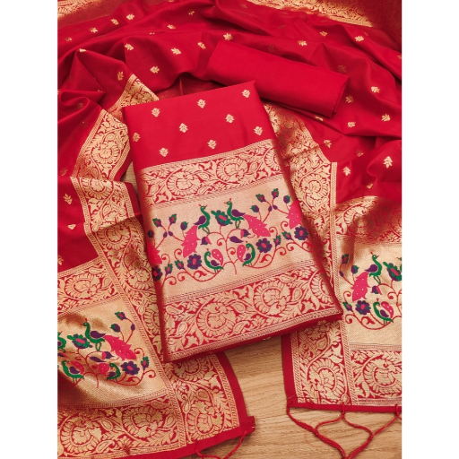 Generic Women's South Slub Cotton Unstitched Salwar-Suit Material With Dupatta-https://i-media.vyaparify.com/vcards/products/294006/product_1750144835_685117432ac2d.png Image