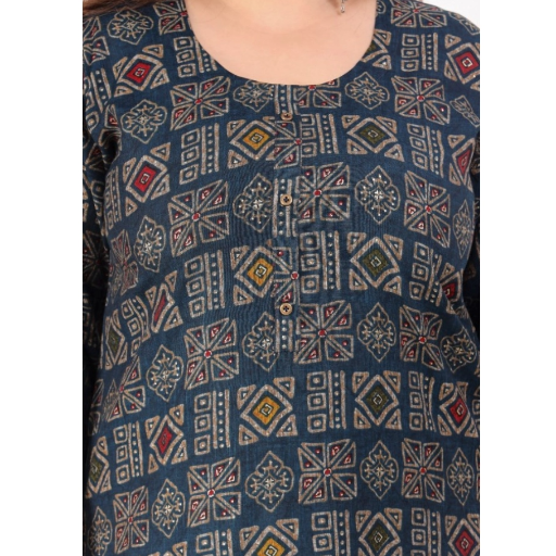 Office wear Designer Printed Capsule Straight Kurti-https://i-media.vyaparify.com/vcards/products/294588/product_1750227976_68525c08528ad.png Image