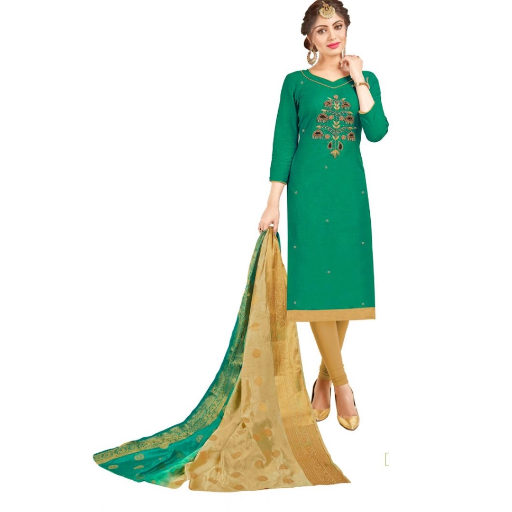  Unstitched Salwar-Suit Material With Dupatta ASHIRWADA ENTERPRISES 1st Floor, Moideen Complex, Main Road, Darbe, Puttur, Karnataka 574202, India