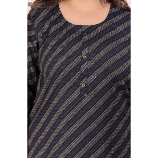 Generic Women's Office wear Stripe Capsule Straight Kurti-https://i-media.vyaparify.com/vcards/products/296419/product_1750490973_68565f5da0a54.png Image