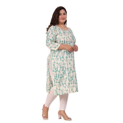 Generic Women's Office wear Floral Printed Capsule Straight Kurti-https://i-media.vyaparify.com/vcards/products/296516/product_1750497229_685677cdde781.png Image