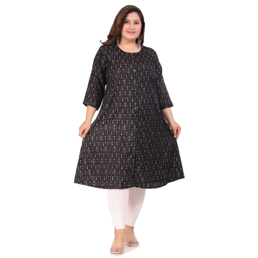  Generic Women's Office wear Floral Printed Capsule A-Line Kurti ASHIRWADA ENTERPRISES 1st Floor, Moideen Complex, Main Road, Darbe, Puttur, Karnataka 574202, India
