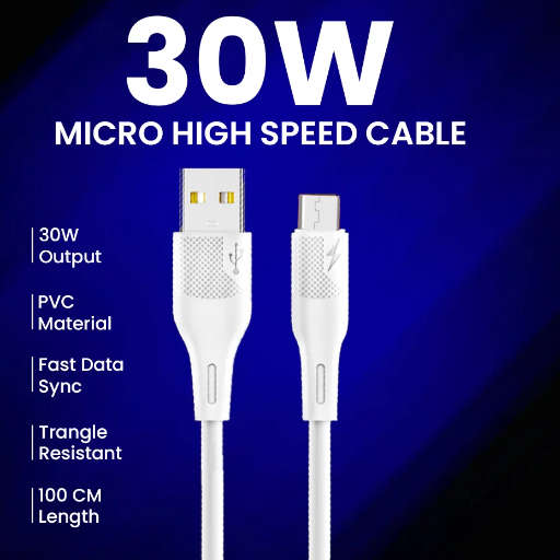 G-CHARGE USB MICRO DATA CABLE 30W GC-126+-https://i-media.vyaparify.com/vcards/products/297871/product_1751022680_685e7c5809d77.png Image