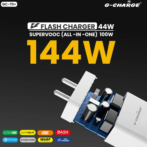 G CHARGE FLASH CHARGER 3.0 GC-70+-https://i-media.vyaparify.com/vcards/products/297882/product_1751024209_685e82519d630.png Image