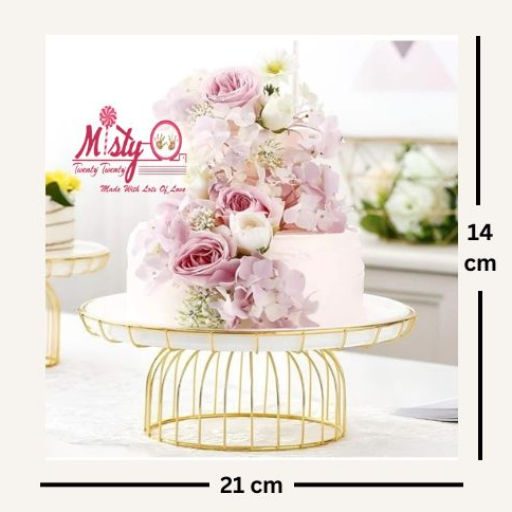 Unique Cake Stand 22 cm with Tray-https://i-media.vyaparify.com/vcards/products/298166/product_1751391527_68641d2757465.png Image