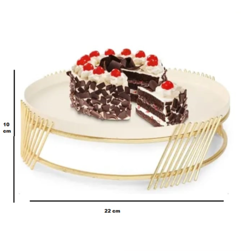 Elevate your cakes with style using the unique cake stand 22 cm with Tray-https://i-media.vyaparify.com/vcards/products/298295/product_1751460185_68652959c6a2f.png Image