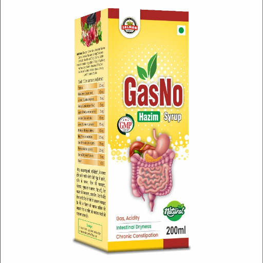  GAS NO HAZIM SYRUP Raza Life Care Bahjoi Sambhal Uttar Pradesh India