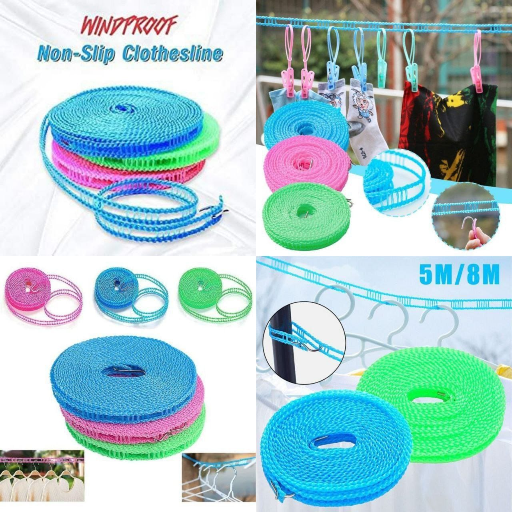 Set of 2 Clothes Lines Windproof Laundry Line-https://i-media.vyaparify.com/vcards/products/298464/product_1751718283_6869198b54ded.png Image