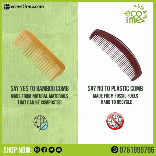 Ecowithme Neem Comb, Neem & Sesame oil for Detanging, Frizz control & shine suited for men & women.-https://i-media.vyaparify.com/vcards/products/298866/product_1752155686_686fc626f0e75.png Image