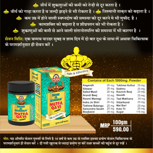  Nutfa e Qavi Raza Life Care Bahjoi Sambhal Uttar Pradesh India