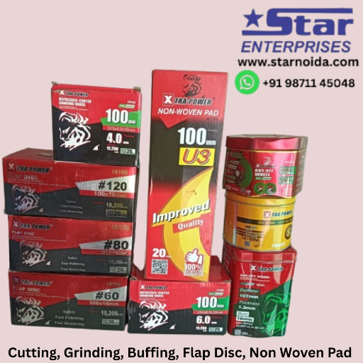 Cutting,Grinding, Buffing, Flap Disc, Non Woven Pad-https://i-media.vyaparify.com/vcards/products/299129/product_1752588266_68765fea5e632.png Image