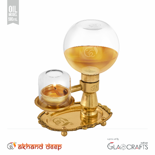 Akhand Deep - Oil Model ( Premium ) - 500 ml.-https://i-media.vyaparify.com/vcards/products/299201/product_1752660155_687778bbcf651.png Image