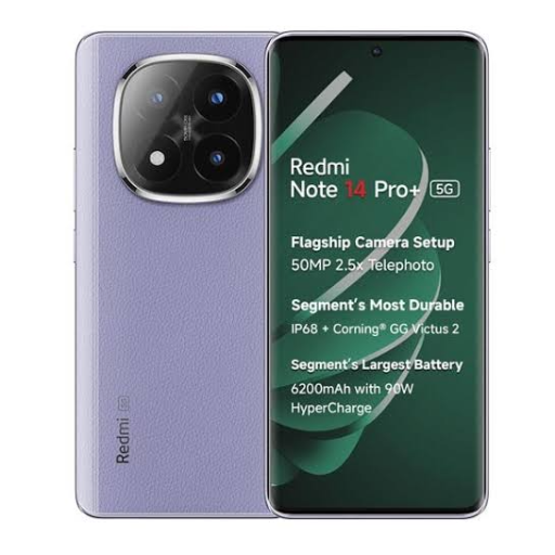 REDMI Note 14 Pro+ 5G (Phantom Purple, 512 GB)(12 GB)-https://i-media.vyaparify.com/vcards/products/299249/product_1752684353_6877d7415c77e.png Image