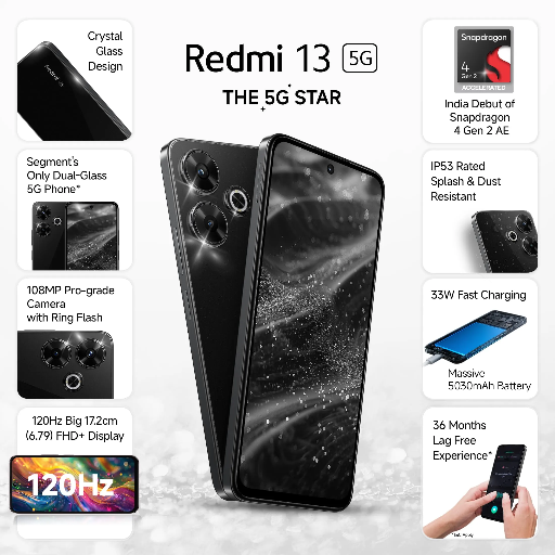 REDMI 13 5G (black, 128 GB)  (8 GB RAM)-https://i-media.vyaparify.com/vcards/products/299525/product_1752848496_687a5870a574c.png Image