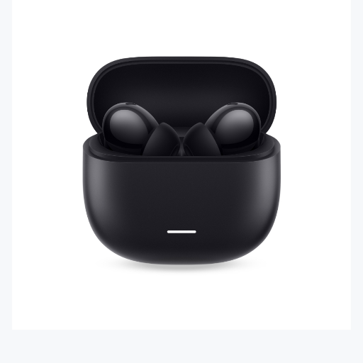 Mi Buds 5C with 40dB Hybrid ANC, Quad-Mic Al Calling, 36 hrs Playtime, 4 EQ+Custom Bluetooth Headset (Black True Wireless) 4.0 ·-https://i-media.vyaparify.com/vcards/products/299552/product_1752857584_687a7bf086cdb.png Image