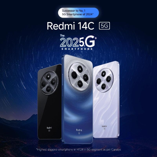 REDMI 14C 5G (Starlight Blue, 128 GB)  (6 GB RAM)-https://i-media.vyaparify.com/vcards/products/299631/product_1752918923_687b6b8bcc70d.png Image
