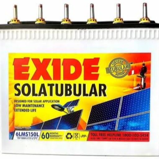 Exide 6LMS150L 150AH Solar Battery-https://i-media.vyaparify.com/vcards/products/299733/product_1752936846_687bb18eb728a.png Image