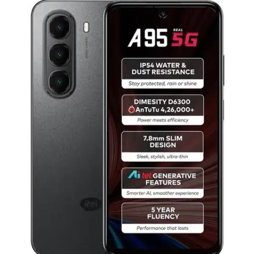 ITEL MOBILE A95 5G A671N (6+128) SHADOW BLACK-https://i-media.vyaparify.com/vcards/products/299749/product_1752974042_687c42dacb790.png Image