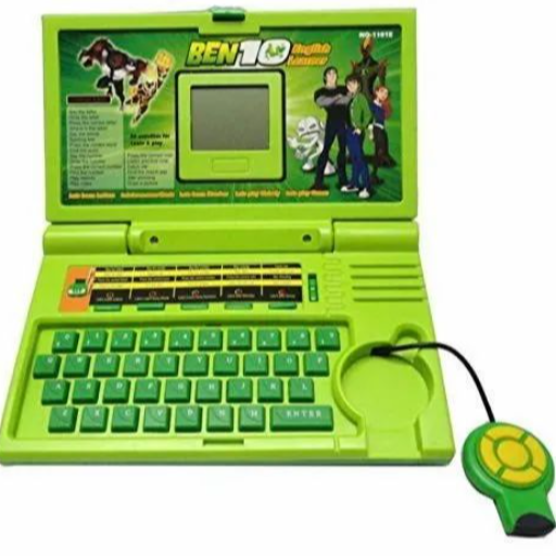 BEN10 20 Activities & Games Fun Laptop Notebook Computer Toy for Kids-https://i-media.vyaparify.com/vcards/products/299785/product_1752988778_687c7c6a554e8.png Image
