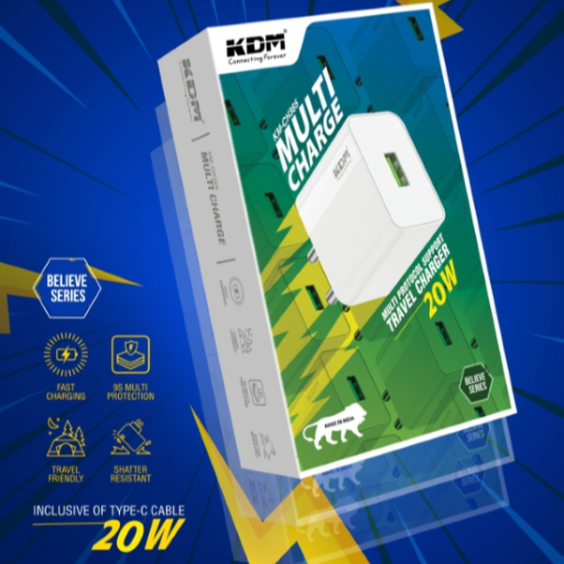 KDM  KM-CH365 multi charger 20W C Type-https://i-media.vyaparify.com/vcards/products/299826/product_1753004953_687cbb993e946.png Image