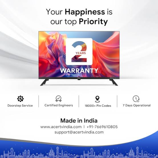 ACER LED TV AR32GT2841HDFL ACER SMART LED 32" FRAMELESS (G Series)-https://i-media.vyaparify.com/vcards/products/299844/product_1753005819_687cbefb6b511.png Image