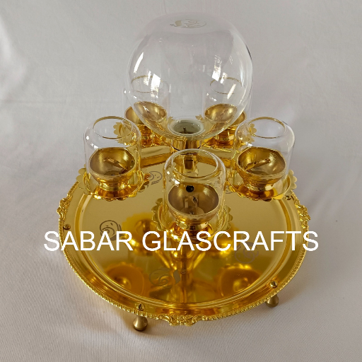 Panch Deep (Oil Model) : 5 Akhand Diya with 1 Ltr. Oil Container ( NOT FOR GHEE )-https://i-media.vyaparify.com/vcards/products/299880/product_1753024524_687d080c6ffce.png Image