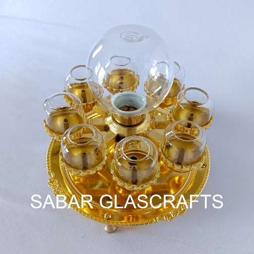 Ashta Deep (Oil Model) : 8 Akhand Diya with 250 ml. Oil Container ( NOT FOR GHEE )-https://i-media.vyaparify.com/vcards/products/299883/product_1753025395_687d0b738e07b.png Image