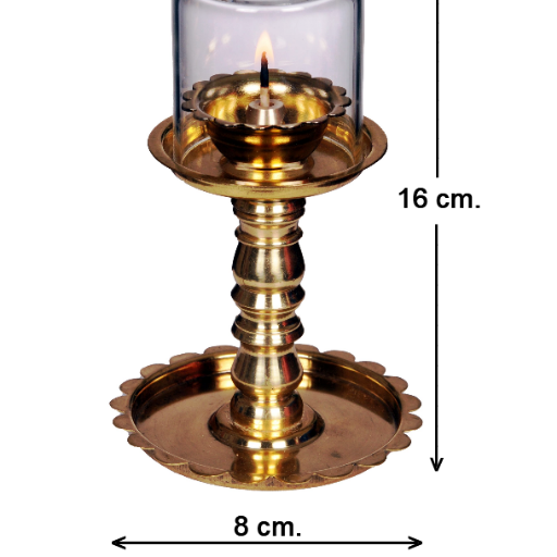 Samai Deep - 6" Brass Samai Diya with Glass Cover-https://i-media.vyaparify.com/vcards/products/299888/product_1753026109_687d0e3d49f1c.png Image
