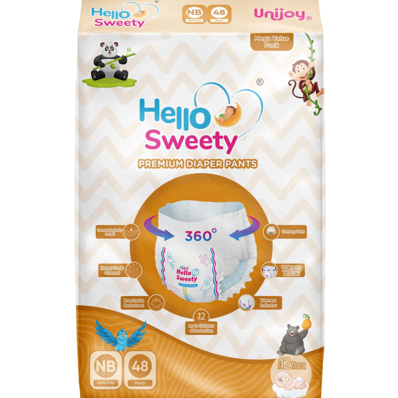 UNIJOY HELLO SWEETY NEW BORN BABY DIAPER 0-5KG-https://i-media.vyaparify.com/vcards/products/300170/product_1753360773_68822985d740c.jpeg Image