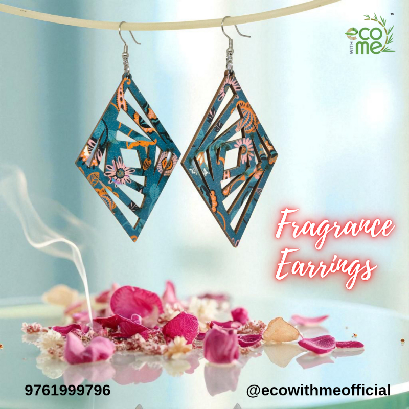 EcoWithMe Wooden Fragrance Earrings-https://i-media.vyaparify.com/vcards/products/300261/product_1753419525_68830f05350c6.jpeg Image