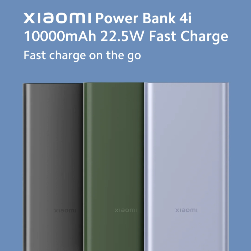 XIAOMI POWER BANK 4i 10000mAh 22.5W Fast Charg-https://i-media.vyaparify.com/vcards/products/300424/product_1753546158_6884fdae6b6d3.jpeg Image