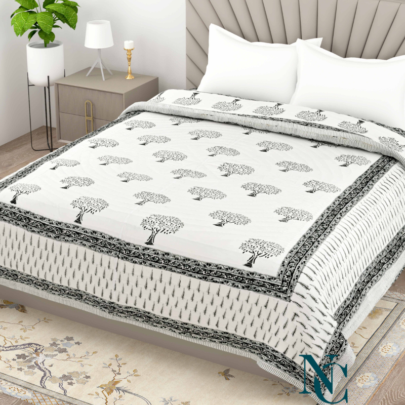 Handcrafted Cotton Quilt – Tree Motif Reversible Comforter-https://i-media.vyaparify.com/vcards/products/300474/product_1753598293_6885c9552a090.jpeg Image