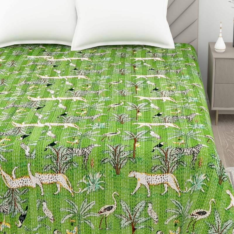 Handmade Cotton Gudri – Wildlife Kantha Stitch Bedspread-https://i-media.vyaparify.com/vcards/products/300480/product_1753600307_6885d133081ed.jpeg Image