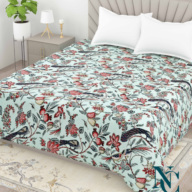 Handmade Cotton Gudri – Wildlife Kantha Stitch Bedspread-https://i-media.vyaparify.com/vcards/products/300491/product_1753600612_6885d26410d74.jpeg Image