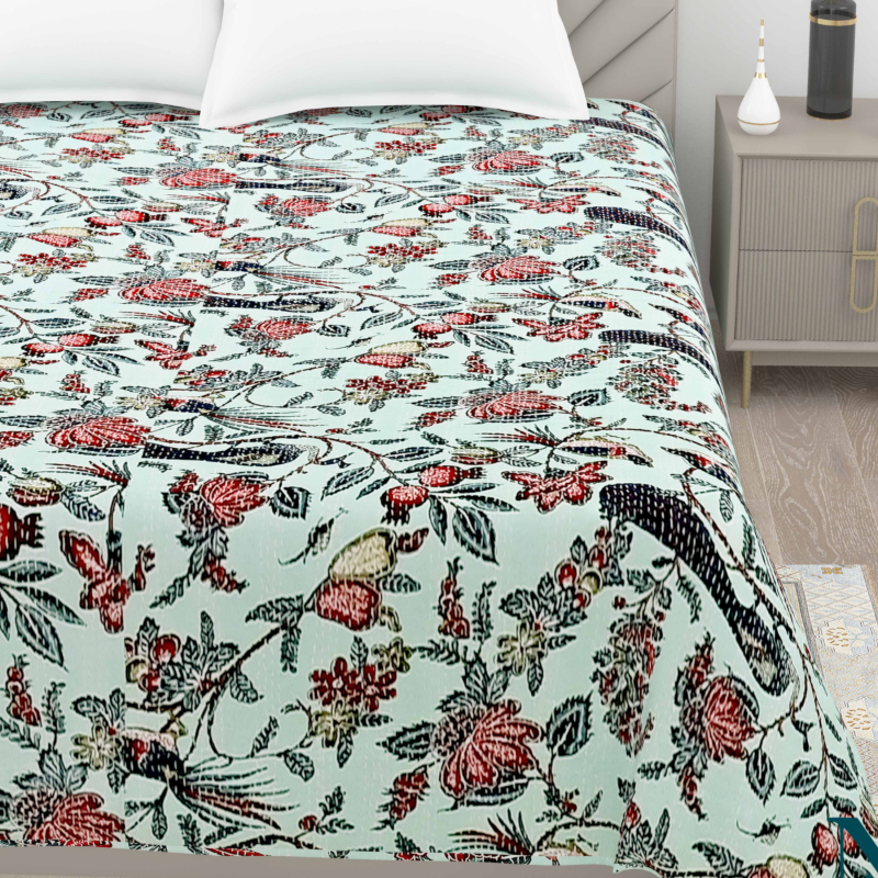 Handmade Cotton Gudri – Wildlife Kantha Stitch Bedspread-https://i-media.vyaparify.com/vcards/products/300492/product_1753600612_6885d264591a9.jpeg Image