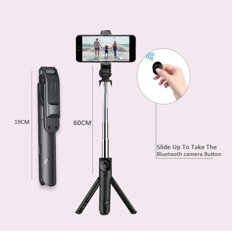 Tango Bluetooth selfie stick Tripod-https://i-media.vyaparify.com/vcards/products/300840/product_1754108287_688d917f4b3a9.jpeg Image