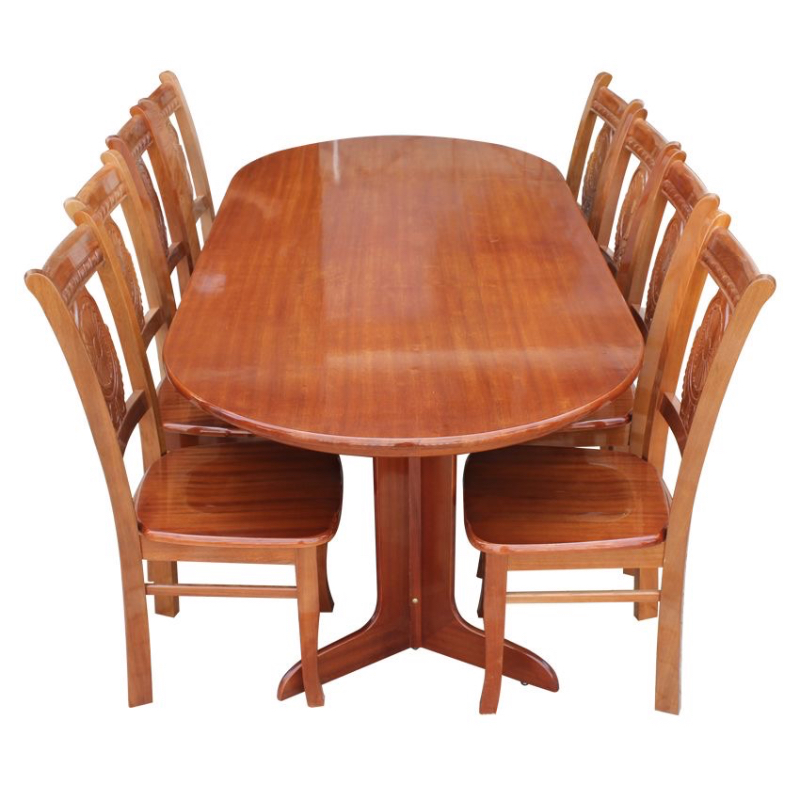 Wooden dining table with chairs-https://i-media.vyaparify.com/vcards/products/300969/product_1754218318_688f3f4e983b0.jpeg Image
